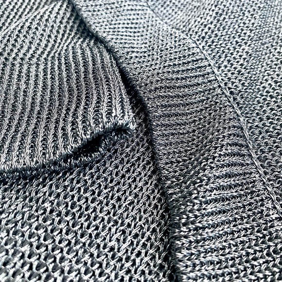 Vince Metallic Drape Front Cardigan - Picture 5 of 6